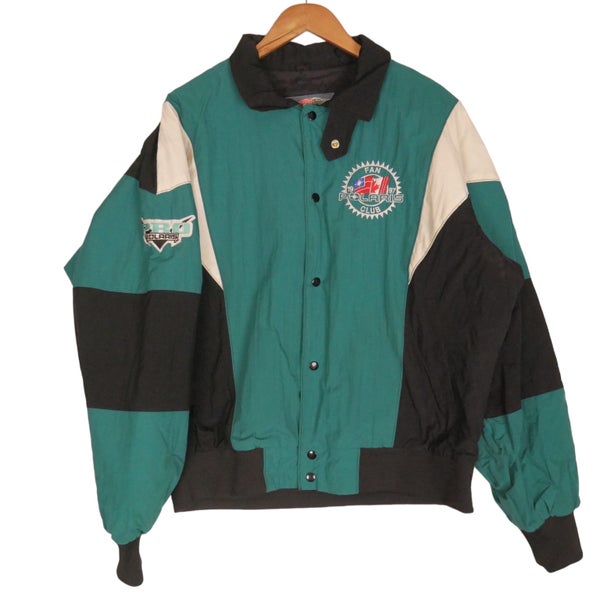 Vintage Rare 1997 Polaris Snowmobile Bomber Jacket XL Carousel 1