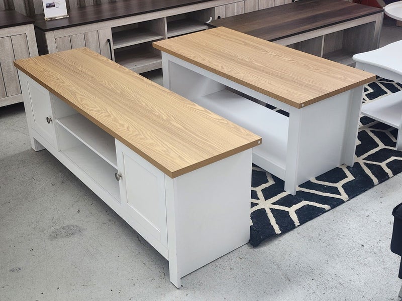 Penny coffee table oak top 2024 Carousel 5