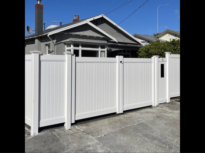 Full Privacy PVC Fence Panel 1,83m Hight 2,44m Wide panel kit62940494951299112