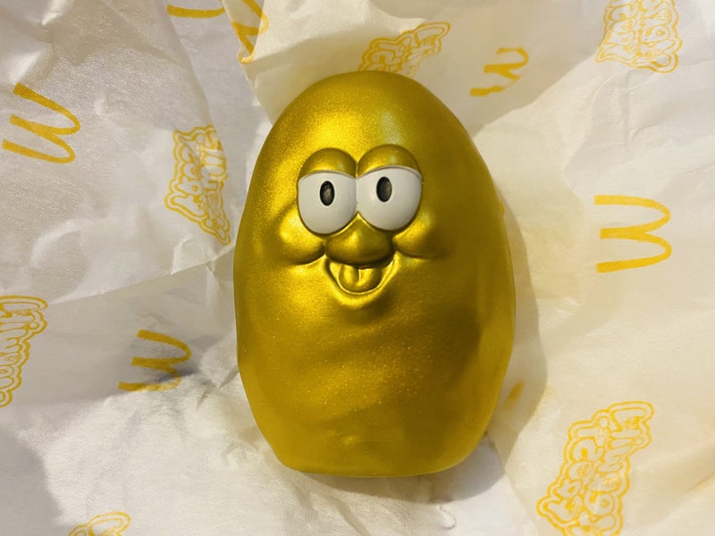 McDonalds - Kerwin Frost Nugget Buddies - McNugget Legend - GOLD Nugget - #775!! Carousel 3