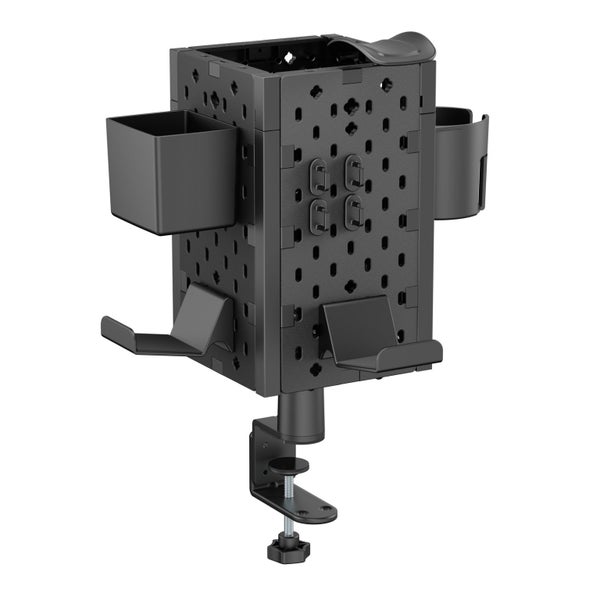 Gorilla Office: Rotating Peg Board Kit Black Carousel 1