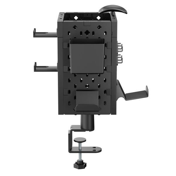 Gorilla Office: Rotating Peg Board Kit Black Carousel 2