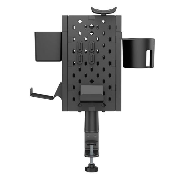 Gorilla Office: Rotating Peg Board Kit Black Carousel 5