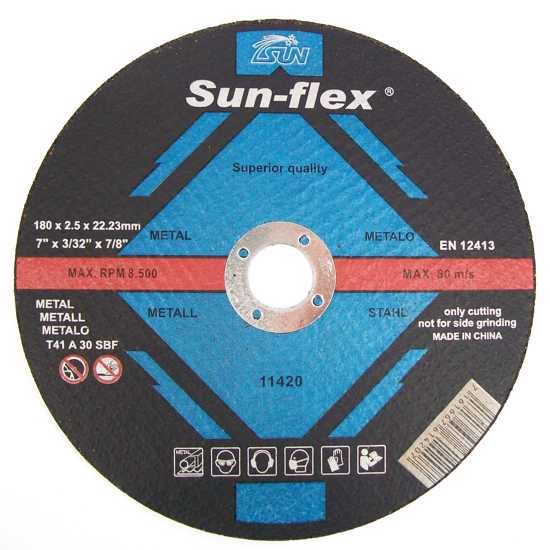 180 x 2.5 x 22mm Cut Off Disc Metal-Each Carousel 1