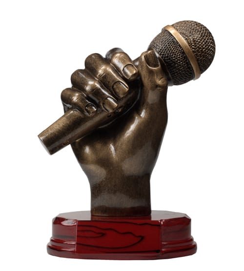 Microphone Trophy Carousel 1