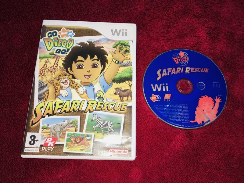 Go, Diego, Go! Safari Rescue - Wii Game Carousel 1