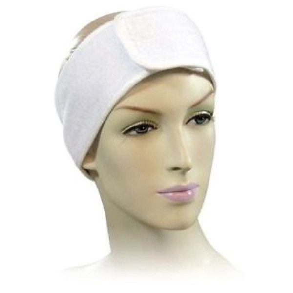 Velcro White Headband Carousel 1