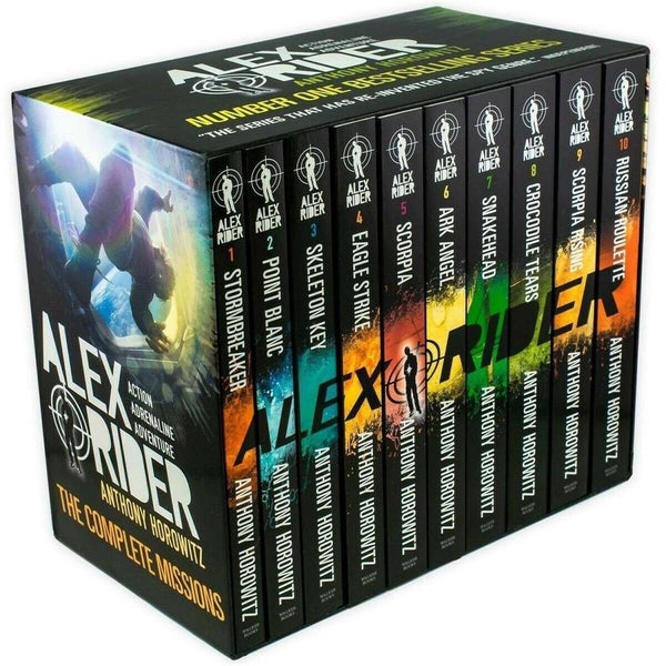 Alex Rider 10 Book Collection Carousel 1