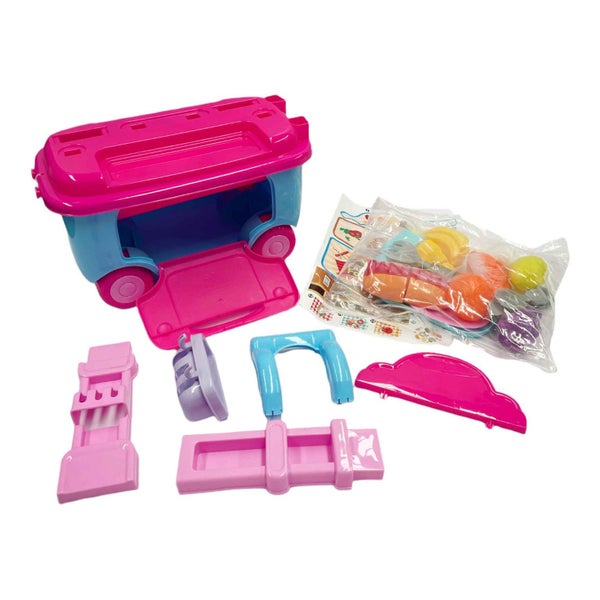 Kids Toy Cart - Market Food Organise and Play House Children Carousel 2