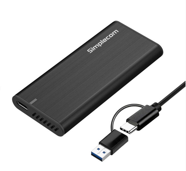 Simplecom SE502C SATA M.2 SSD to USB-C Enclosure USB 3.2 Gen1 5Gbps Carousel 1