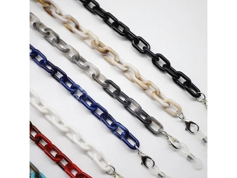 Acrylic Glasses Chain Sunglasses Holder Strap Necklace Jewelry Gift Carousel 1