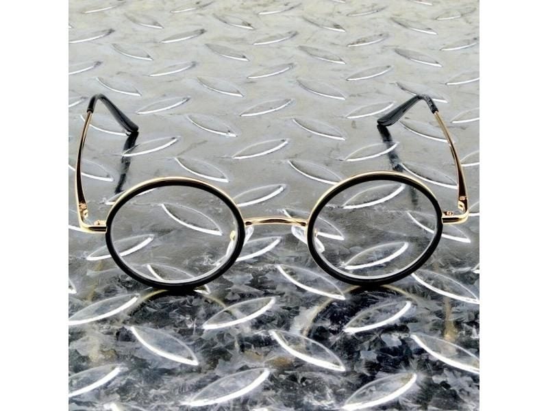 VINTAGE 40S Round UPPER CLASS Senator's Antireflection Reading Glasses Titanium Carousel 1