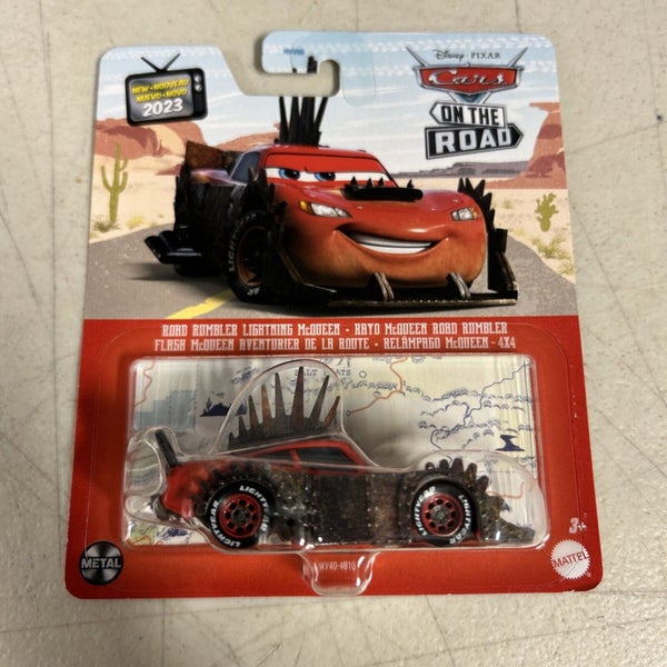 NEW 2023 Disney CARS - On the Road *ROAD RAMBLER LIGHTNING McQUEEN* Spiked Carousel 1