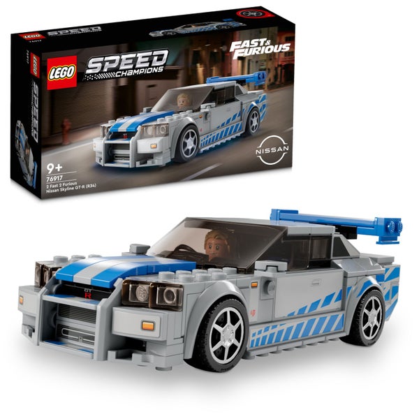 LEGO Speed Champions: 2 Fast 2 Furious - Nissan Skyline GT-R (R34) (76917) Carousel 1