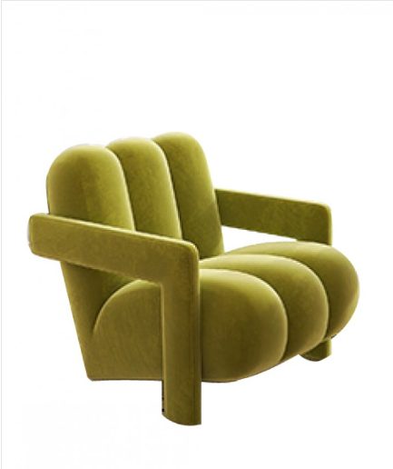 CLEARANCE - Boone Accent Lounge Chair - Green Velvet * Floor Display *45%OFF Carousel 1