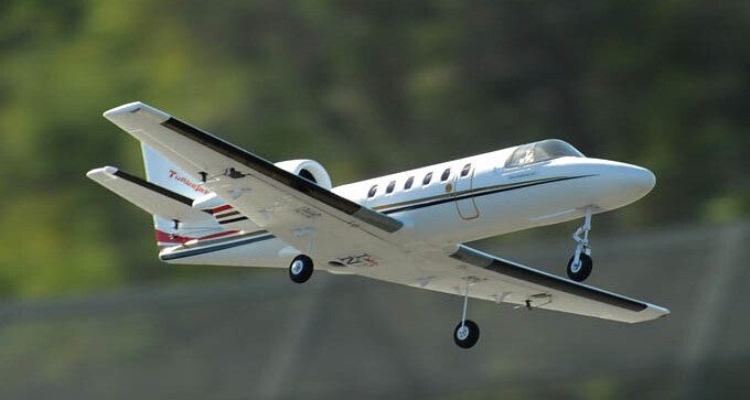 DYNAM CESSNA 550 TURBO JET 1180mm S-RTF with Stablizer Carousel 2