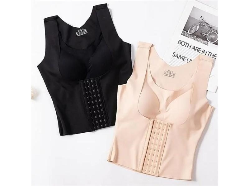 Women Reductive Corset Tops Sheath Body Shapers Tummy Control Carousel 2