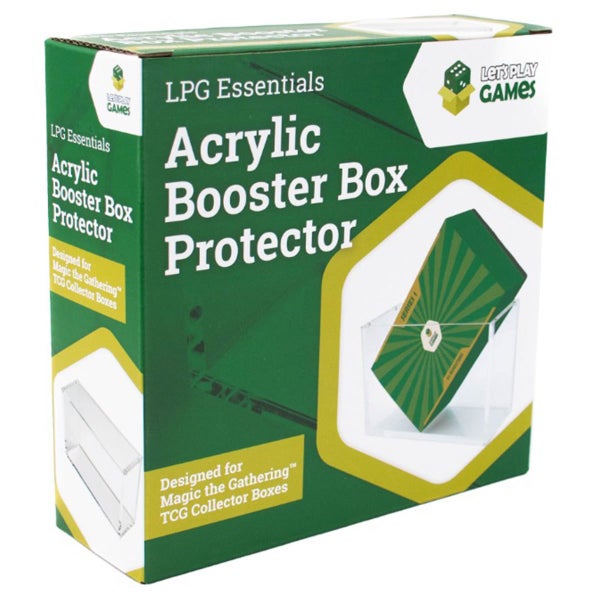 LPG Acrylic Booster Box Protector - MTG Collector Box Size Carousel 1