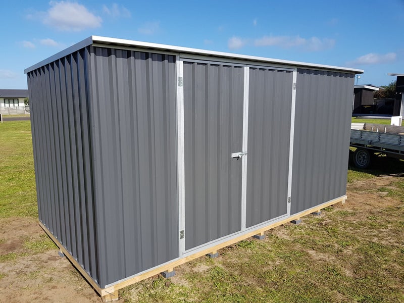 Colour - 4660 by 1590 Garden Shed FULLY INSTALLED on a custom floor!* Carousel 12