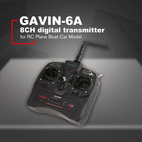 DYNAM DY8939 P-51D Silver V2 1200MM SRTF w/ Gavin 6A Radio Carousel 17