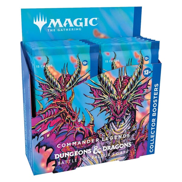 Magic Commander Legends: Battle for Baldur's Gate Collector Booster Box MTG Carousel 1