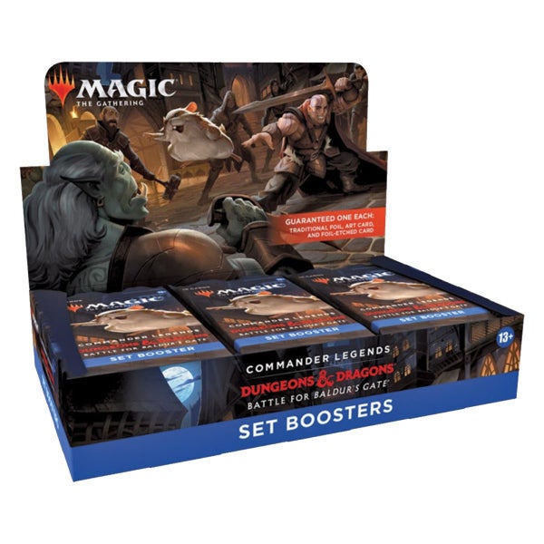 Magic Commander Legends: Battle for Baldur's Gate Set Booster Box MTG Carousel 1