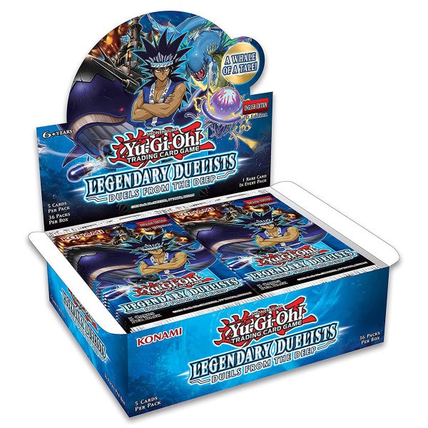 Legendary Duelists 9 Duels from the Deep Booster Box YuGiOh! Carousel 1