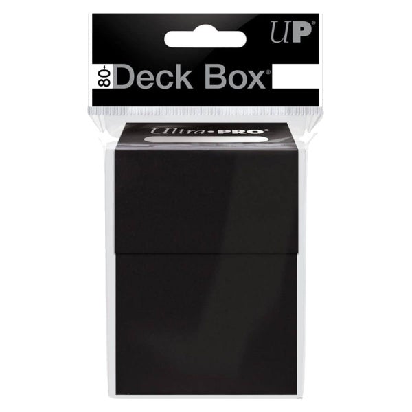 ULTRA PRO Deck Box - Solid Black Carousel 1