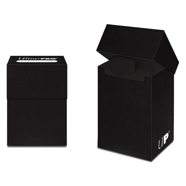 ULTRA PRO Deck Box - Solid Black Carousel 3