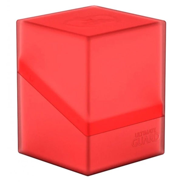Ultimate Guard Boulder Deck Case 100+ Standard Size Ruby Deck Box Carousel 2