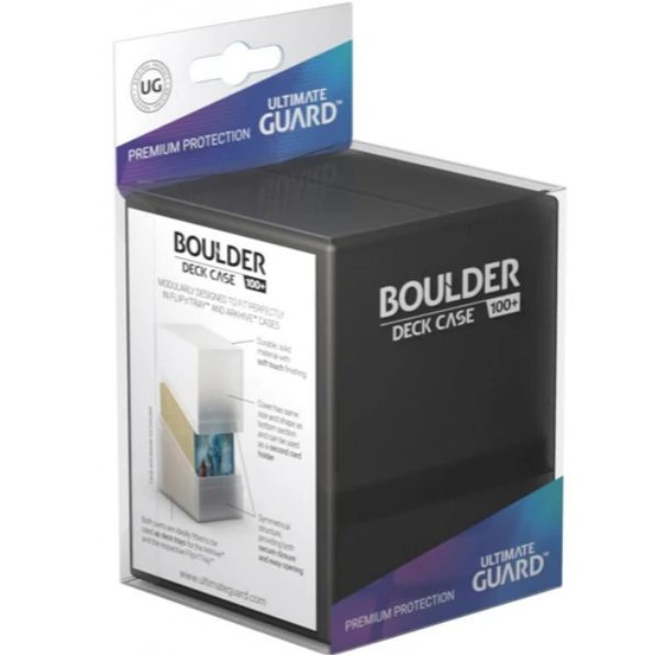 Ultimate Guard Boulder Deck Case 100+ Standard Size Onyx Deck Box Carousel 1
