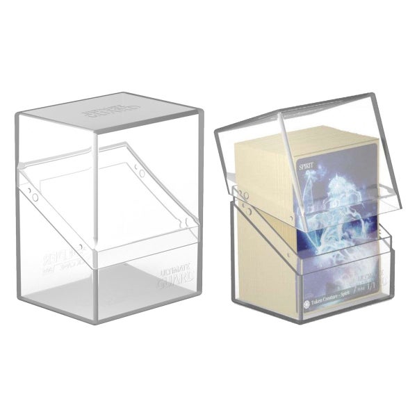 Ultimate Guard Boulder Deck Case 80+ Standard Size Clear Deck Box Carousel 3