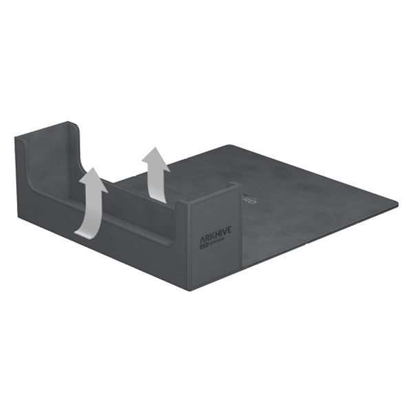 Ultimate Guard Arkhive 400+ XenoSkin Monocolor Grey Deck Box Carousel 4