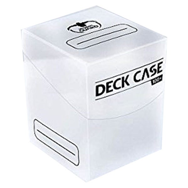 Deck Box Ultimate Guard Deck Case 100 Standard Size Transparent Carousel 1