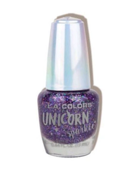 LA Colors Unicorn Sparkle Nail Polish - Sparkling Gem Carousel 1