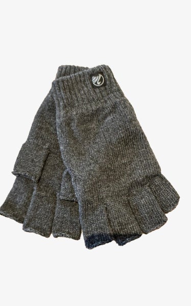 Fleece Lined Wool blend Fingerless Gloves SWANNDRI Carousel 2