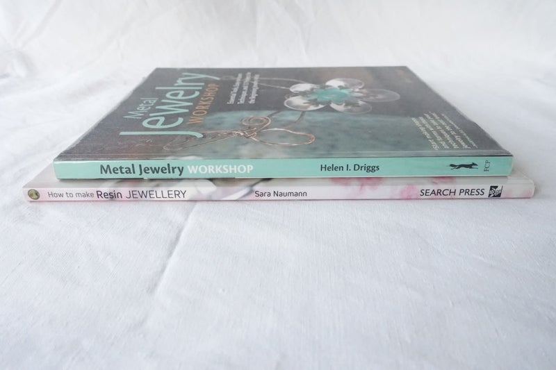 Metal Jewelry Workshop & How to Make Resin Jewlery (SKU BK8) Carousel 2