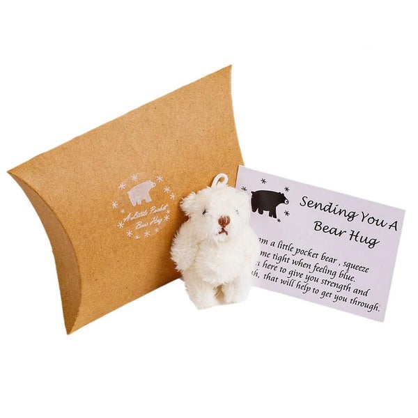 A little White Pocket Bear Hug for A Special Person Carousel 1