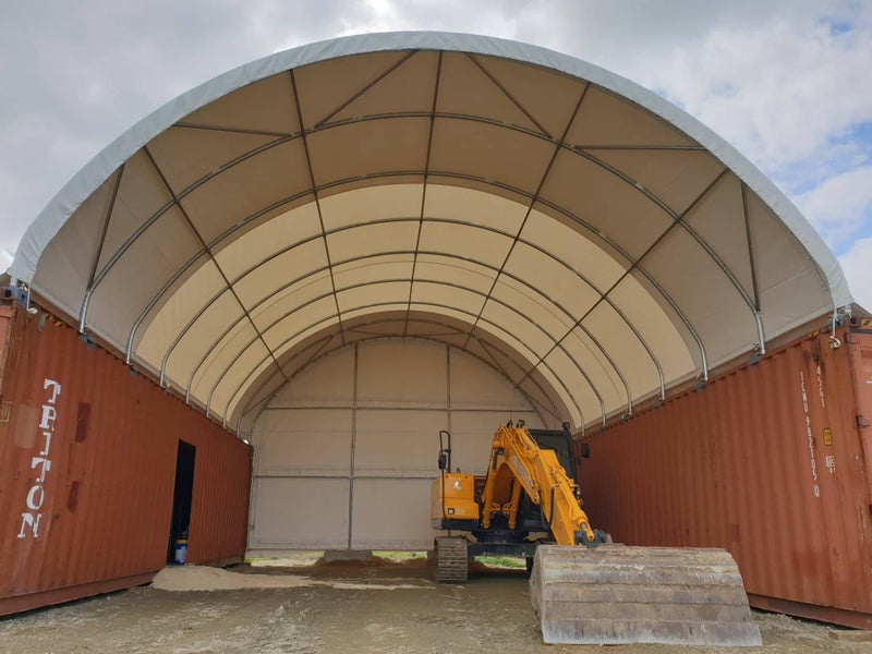 C2640E CONTAINER SHELTER, WITH END WALL Carousel 1