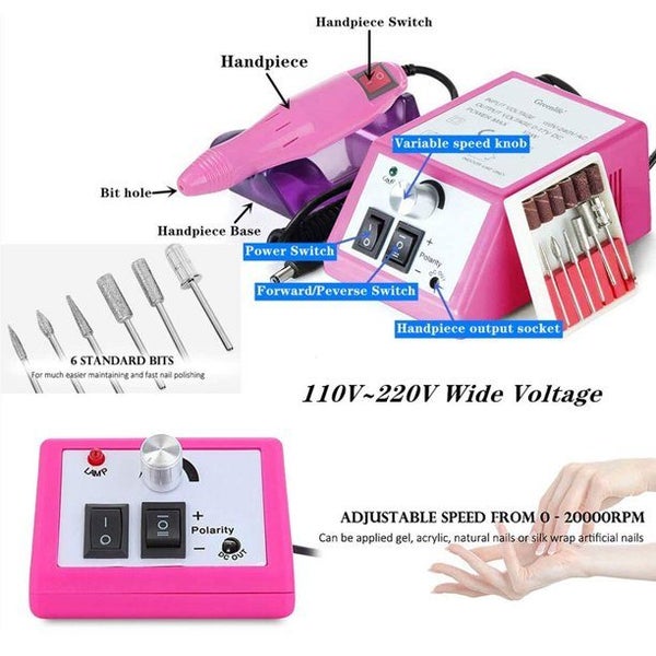 Electric Manicure Kit - (NZ CLEARANCE) Carousel 2