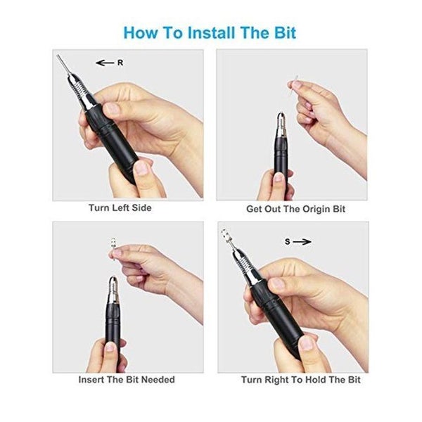 Electric Manicure Kit - (NZ CLEARANCE) Carousel 9