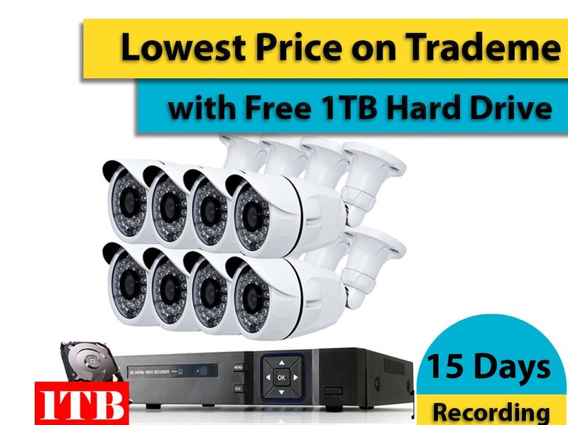 PTN NEW Security camera system Sale Sale Carousel 1
