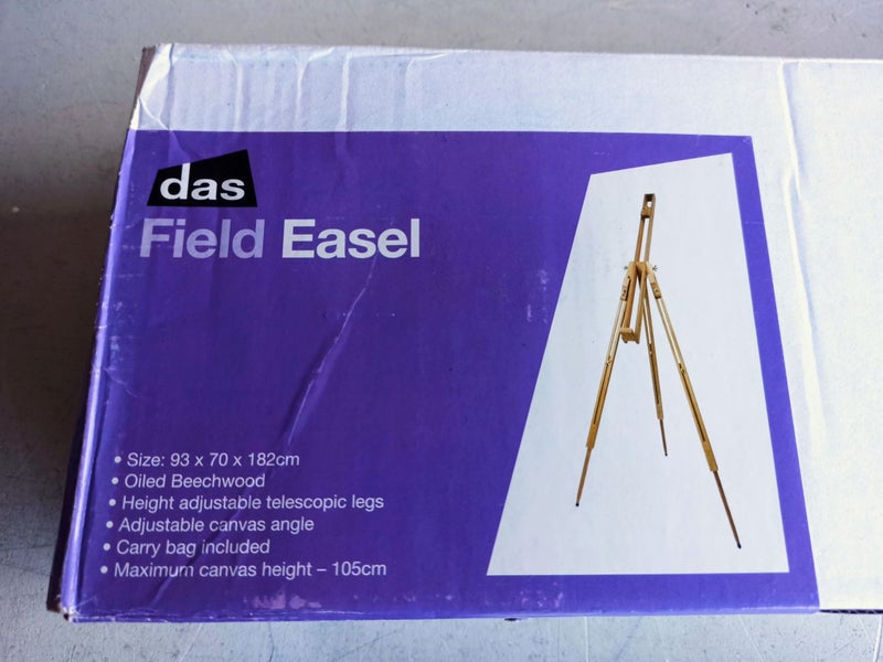 DAS FIELD EASEL OILED BEECHWOOD Carousel 2