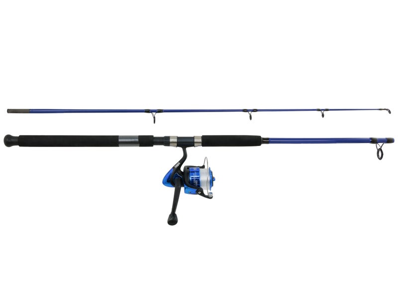 6'6" Boat Spin Rod & Reel Fishing Combo - 2 Piece Rod - FISHTECH Carousel 1