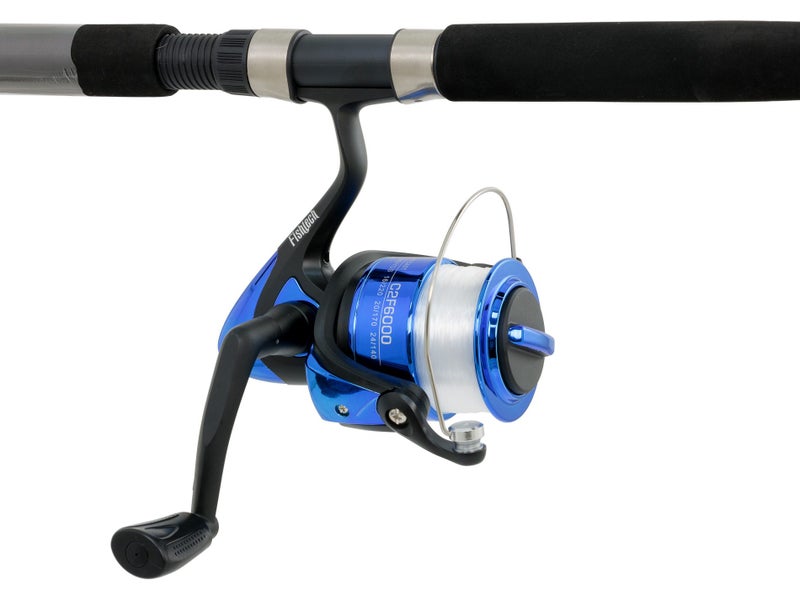 6'6" Boat Spin Rod & Reel Fishing Combo - 2 Piece Rod - FISHTECH Carousel 2
