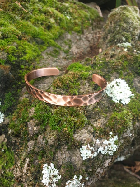 Rustic Solid Copper Bangle Carousel 1