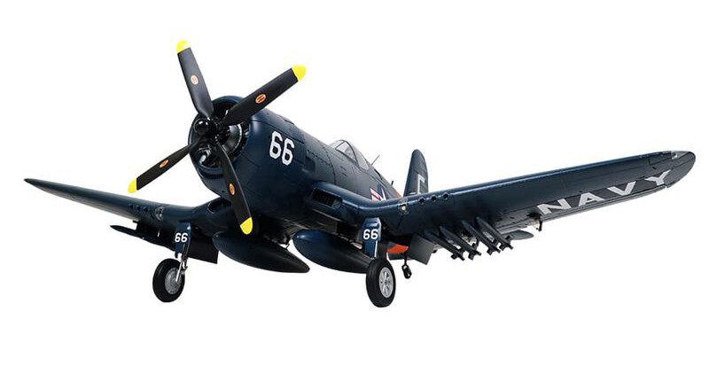 FMS 1700MM (66.9") F4U CORSAIR-BLUE PNP (V3) with Reflex v2 Carousel 1