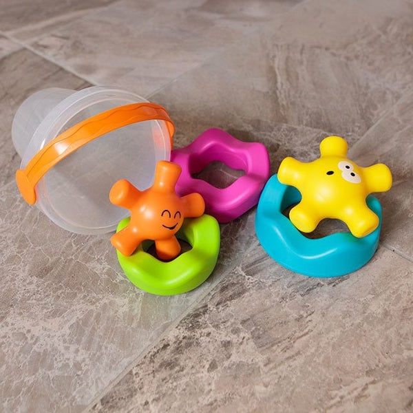 Fat Brain Toys: Pail Pals - Bath Toy Set Carousel 2