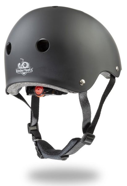 Kinderfeets: Toddler Helmet - Matte Black Carousel 2