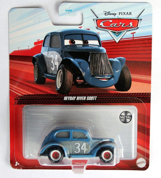 Disney Pixar Cars - Heyday River Scott - 2022 New release - Metal series Carousel 1